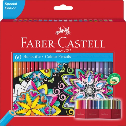 Faber Castell Color Pencils (Pack of 60)