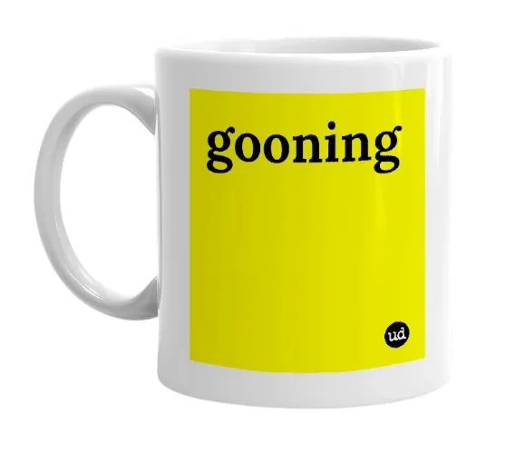 gooning mug