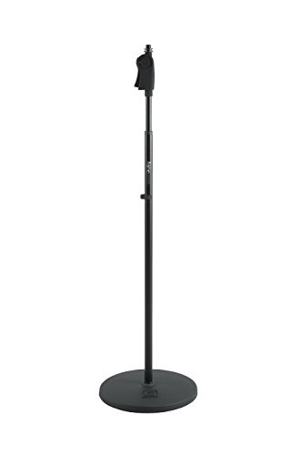 Gator Frameworks Microphone Stand with 10" Weighted Base
