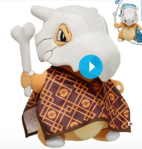 Pokémon Cubone Build a Bear Plush Bundle