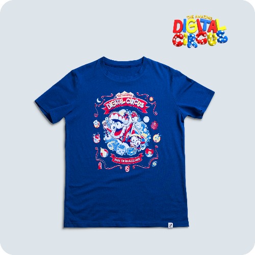 Retro Carnival T-Shirt | Blue / 2XL