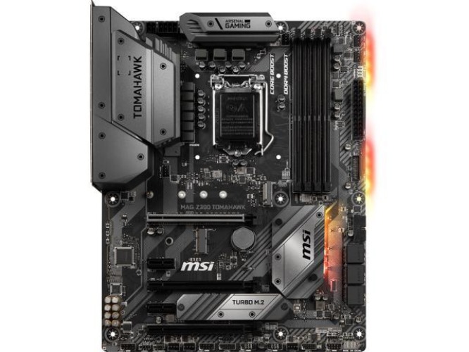 MSI MAG Z390 TOMAHAWK LGA 1151 (300 Series) Intel Z390 HDMI SATA 6Gb/s USB 3.1 ATX Intel Motherboard