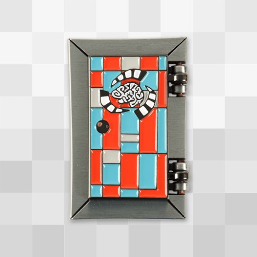 Psycho-Portal Hinged Lenticular Pin | Default Title
