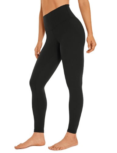 CRZ YOGA Butterluxe Lounge Legging Med Hög Midja 25" / 28" - Träningsleggings För Kvinnor Smörmjuka Yogabyxor - S - Svart