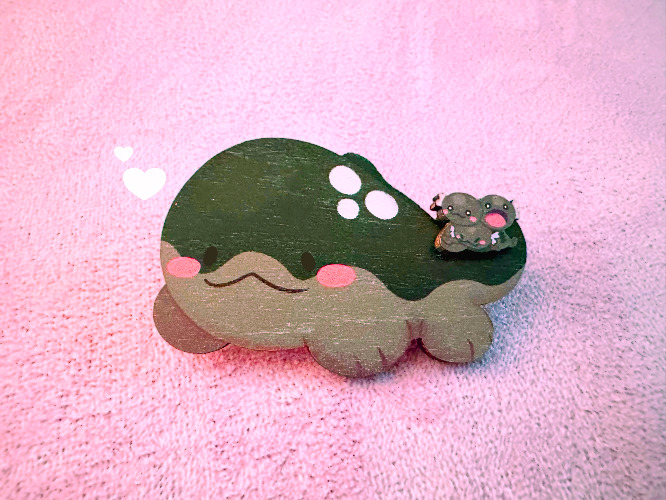 Cl0dsire Wooden Pin - Wooden Pin