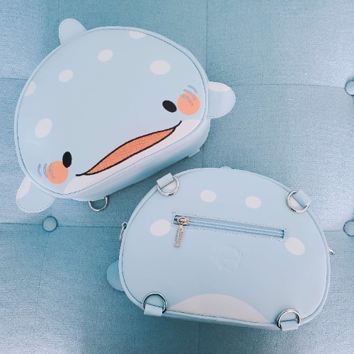 Friendly Fins! Convertible Bags - Whale Shark