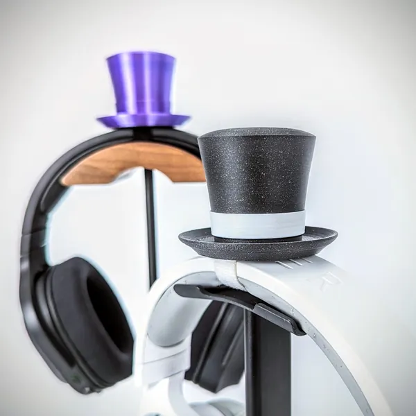 Top Hat Headphone Attachment - Headset Ears - PC Gaming Accessories - Horns for Headphones