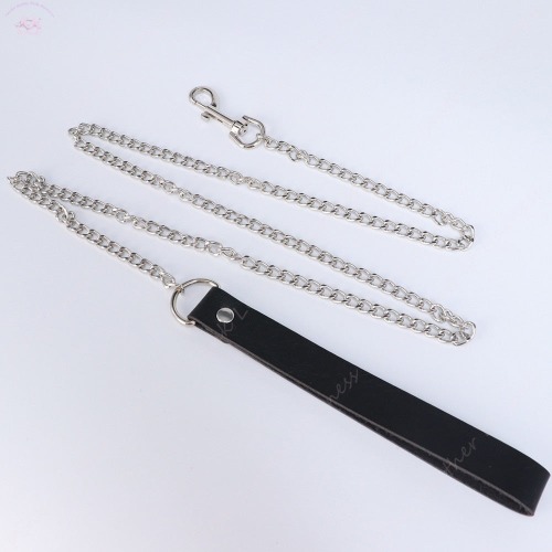 Chained Princess Collar & Leash Set - Black Leash Only