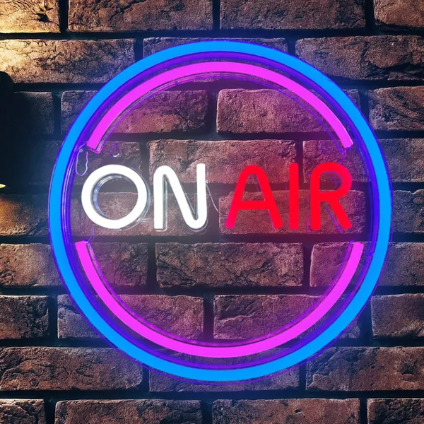 Moweek On Air Led Signs Led Neon Signs Wall Decor For influencers Podcasts,live streams,Stadios,Nightclub, Man Cave - 
