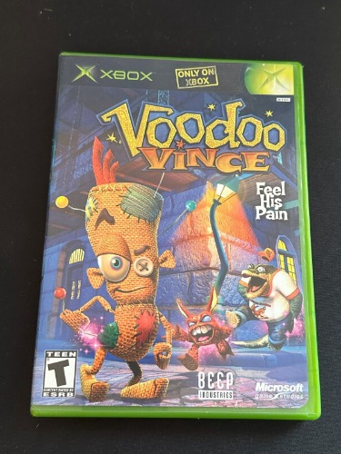 Voodoo Vince (Microsoft Xbox) (CIB) TESTED