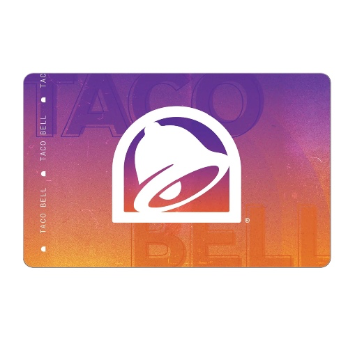 Taco Bell $15 gift card