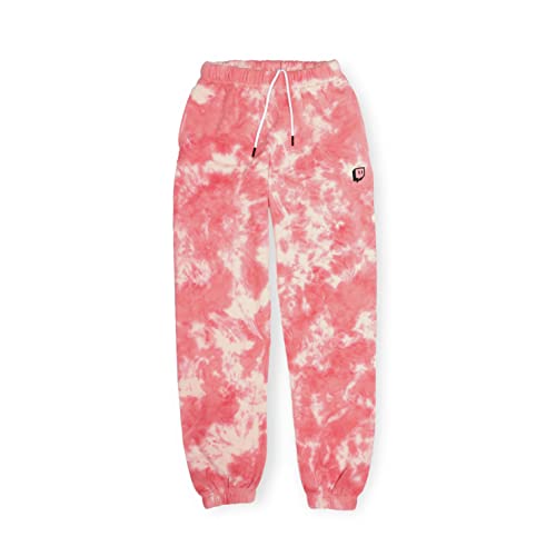 Twitch Tie Dye Jogger Sweatpant - Tie Dye Dusty Pink - Medium