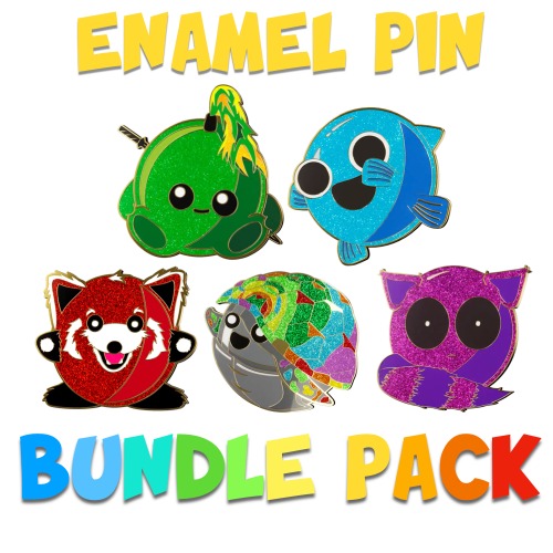 Enamel Pin Bundle (5 Pins)