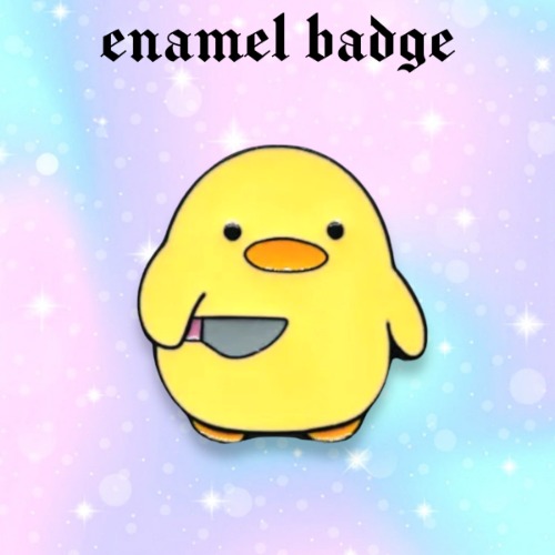  Duck Knife enamel pin badge