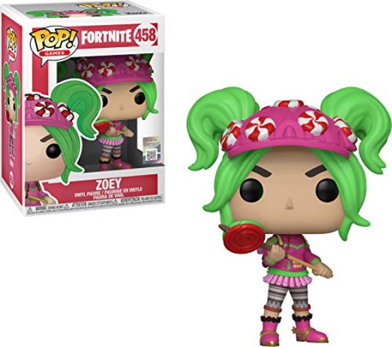 Funko Pop! Games: Fortnite - Zoey, Multicolor - Funko 36019 Pop Games: Fortnite S2 - Zoey Vinyl, Multi