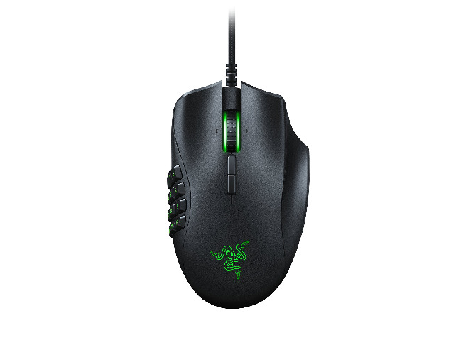 Razer RZ01-02410100-R3M1 Naga Trinity Chroma MMO Gaming Mouse , Up to 19 Programmable buttons- Interchangeable Side, Black