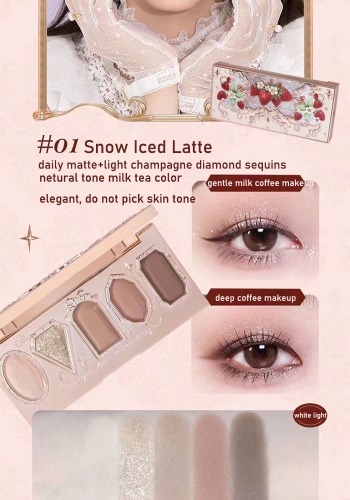Berry Angelic Eyeshadow Palette - 1 Snow Iced Palette