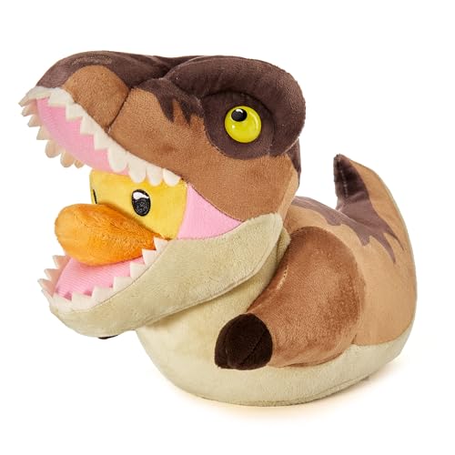 TUBBZ T-Rex Collectable Rubber Duck Plushie - Official Jurassic Park Merchandise - Action TV& Movies Soft Toy - T-rex (Plushie)
