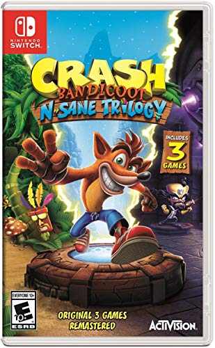 Crash Bandicoot N. Sane Trilogy - Nintendo Switch Standard Edition (English Only) - Switch