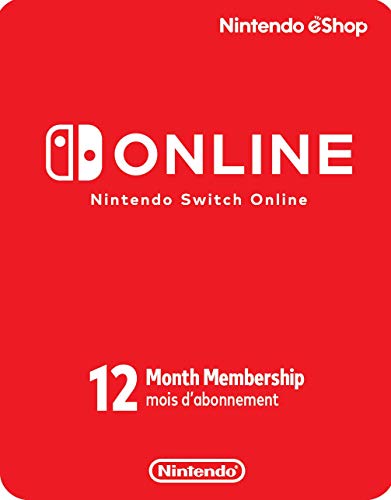 Nintendo Switch Online 12-Month Individual Membership [Digital Code] - Nintendo Switch Digital Code - 12-Month Individual - Nintendo Switch Online