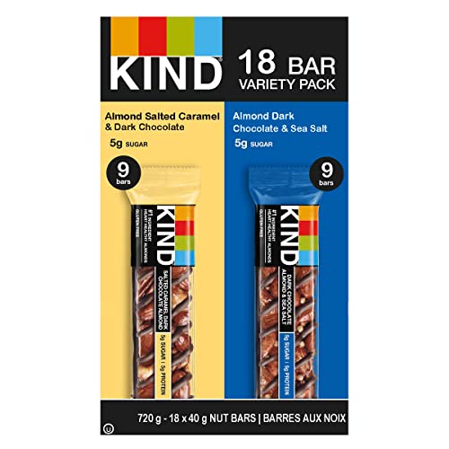 KIND Nut Bar 18 X 40 Grams Varity Pack Net Wt 720 Grams - Peanut Butter