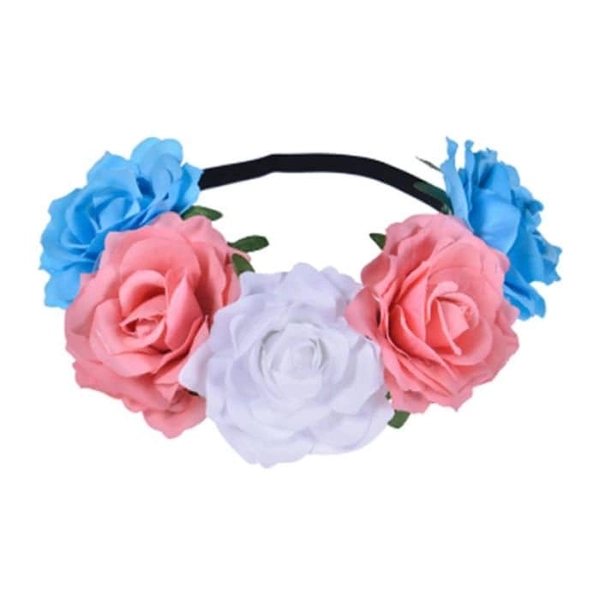 Transgender Pride Flower Crown