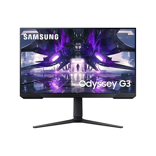 SAMSUNG 27" Odyssey G32A FHD 1ms 165Hz Gaming Monitor with Eye Saver Mode, Free-Sync Premium, Height Adjustable Screen for Gamer Comfort, VESA Mount Capability (LS27AG320NNXZA) - 27-inch - G32A - 165 Hz