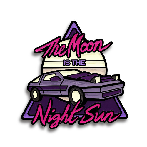 Pin of the Month September '24 - The Moon Is The Night Sun | Default Title