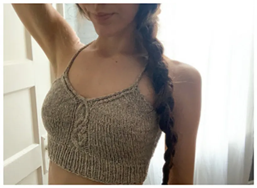 Globe Braid Bra pattern by Taylor E Owen