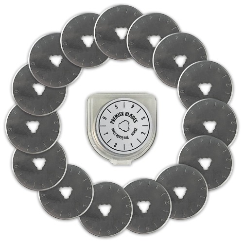Premier Blades 28mm Rotary Cutter Blades – 15 Pack - 28mm