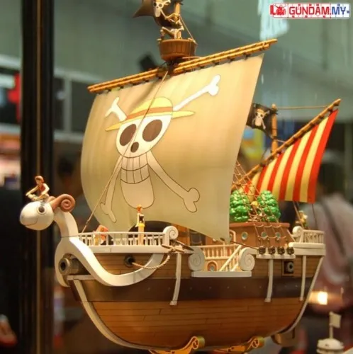 Bandai ONE PIECE Going Merry Mainan Kit Model Kapar