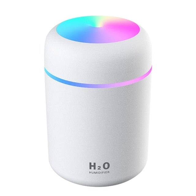2-in-1 Mini USB Diffuser/Humidifier - White