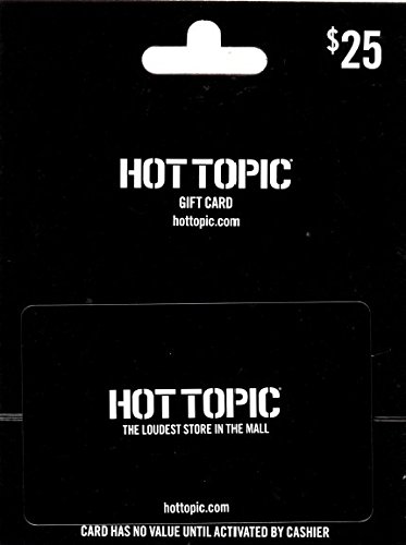 Hot Topic Gift Card - 25 Traditional