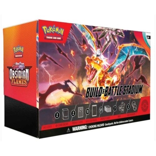 Pokémon TCG: Scarlet & Violet-Obsidian Flames Build & Battle Stadium | Default Title