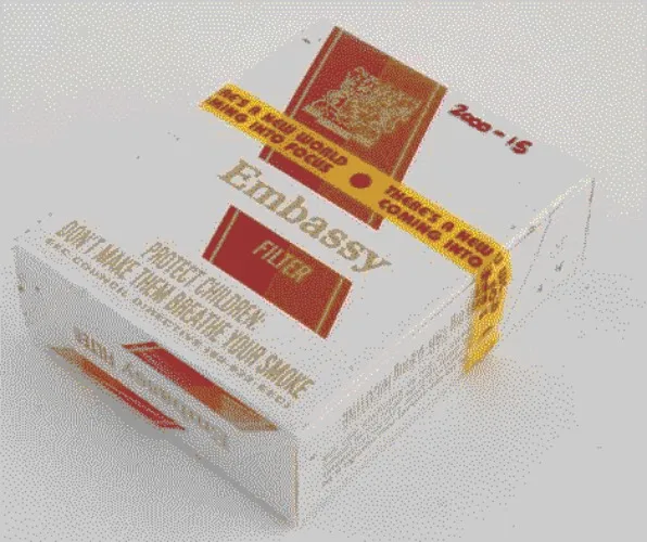 A packet of cigarettes