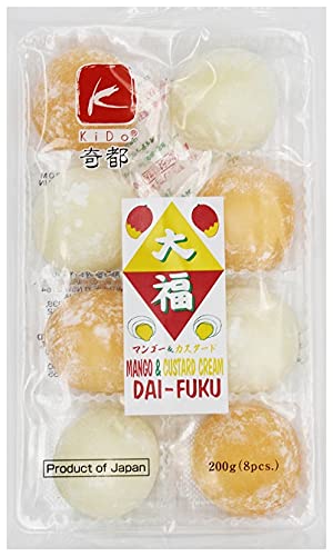 Kido Daifuku, Mochi (Mango & Custard), 200 g