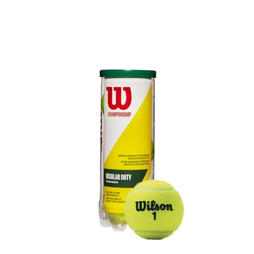 WILSON Championship Tennis Balls - Regular Duty - Single Can (3 Balls)