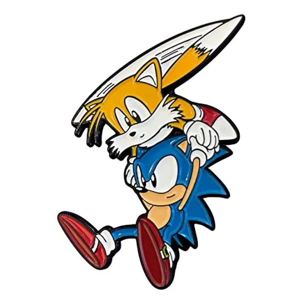 
                            Sonic and Tails - Classic Sonic The Hedgehog Collectible Pin
                        
