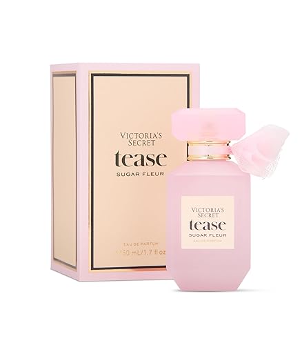 Victoria's Secret Tease Sugar Fleur Eau de Parfum, Notes of Fresh Apple, Floral Bud and Pink Caramel, Perfumes for Women (1.7 oz)