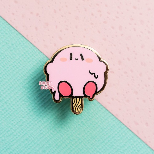 Popsicle Poyo Enamel Pin - [A Grade] / Locking Clasp