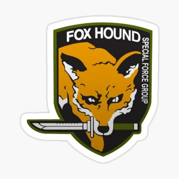 Fox Hound Special Force Group Sticker by Iconic-Images