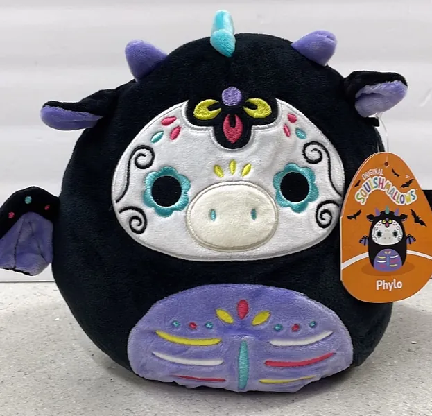 Squishmallows 2022 Halloween Day of The Dead Squad 8" Plush Doll Toy (phylo) - Phylo