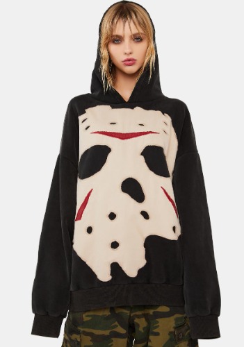 Vile Voorhees Oversized Hoodie | RAINBOW / Medium