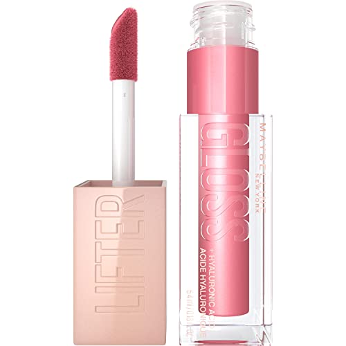 Maybelline New York Brillo de Labios Lifter Gloss, Hidratación Intensa, Labios Rellenos, con Ácido Hialurónico, Tono 05 Petal - 05 Petal
