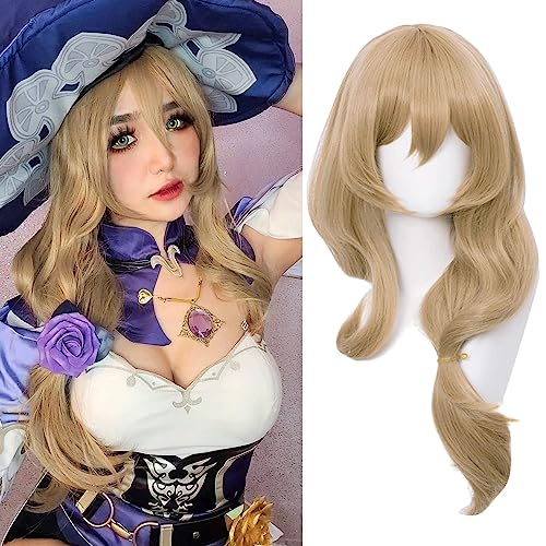Genshin Impact: Lisa wig for cosplay