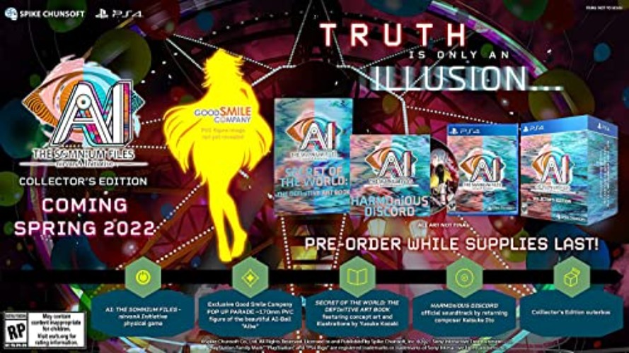 AI: THE SOMNIUM FILES - nirvanA Initiative COLLECTOR'S EDITION for PlayStation 4