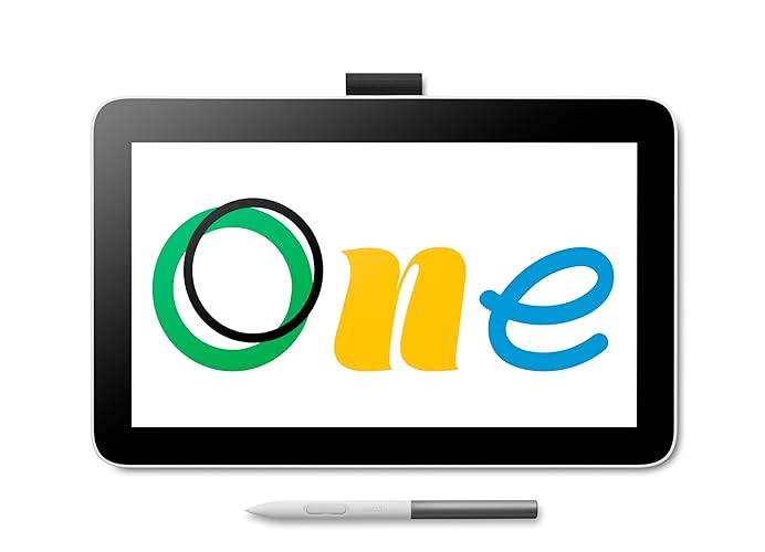 Wacom One 12 Drawing Tablet with Screen, 11.6" HD Full-Laminated Digital Art Tablet with Creative Software and Training, Graphics Drawing Pad for Mac, Windows PC, Chromebook