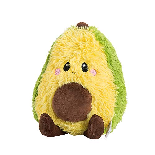 Avocado Microwavable Unscented Heating Pad for Women and Kids- Cute Soft Cozy Pillow Plush Heatable Warm Stuffed Animals - Kawaii Hot and Cold Plushie Food Toy - Avocado Gifts for Girls and Boys - Gus
