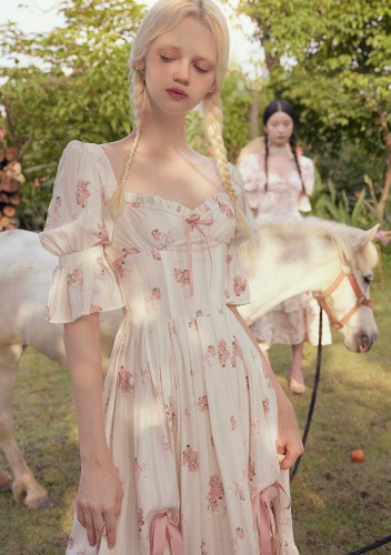 Rose's Smile Corset Dress Ⅱ | In-stock / S