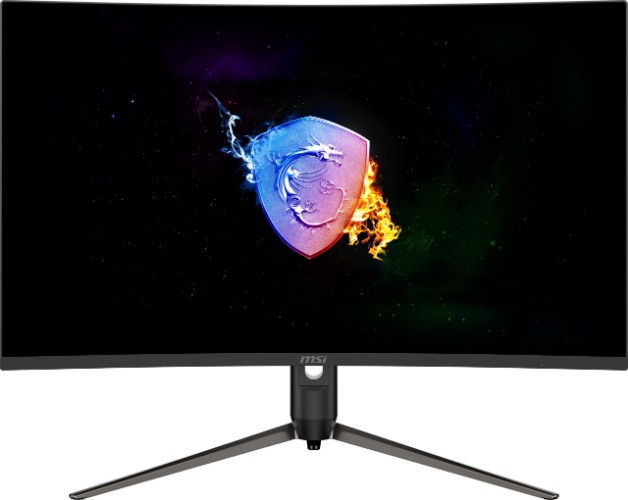 MSI Optix AG321CQR - 31.5 Inch WQHD Curved Gaming Monitor - 1500R, 2560 x 1440 VA Panel, 165 Hz / 1ms, FreeSync Premium, HDR, Mystic Light, Adjustable Stand / VESA - Display Port 1.2 & HDMI 2.0